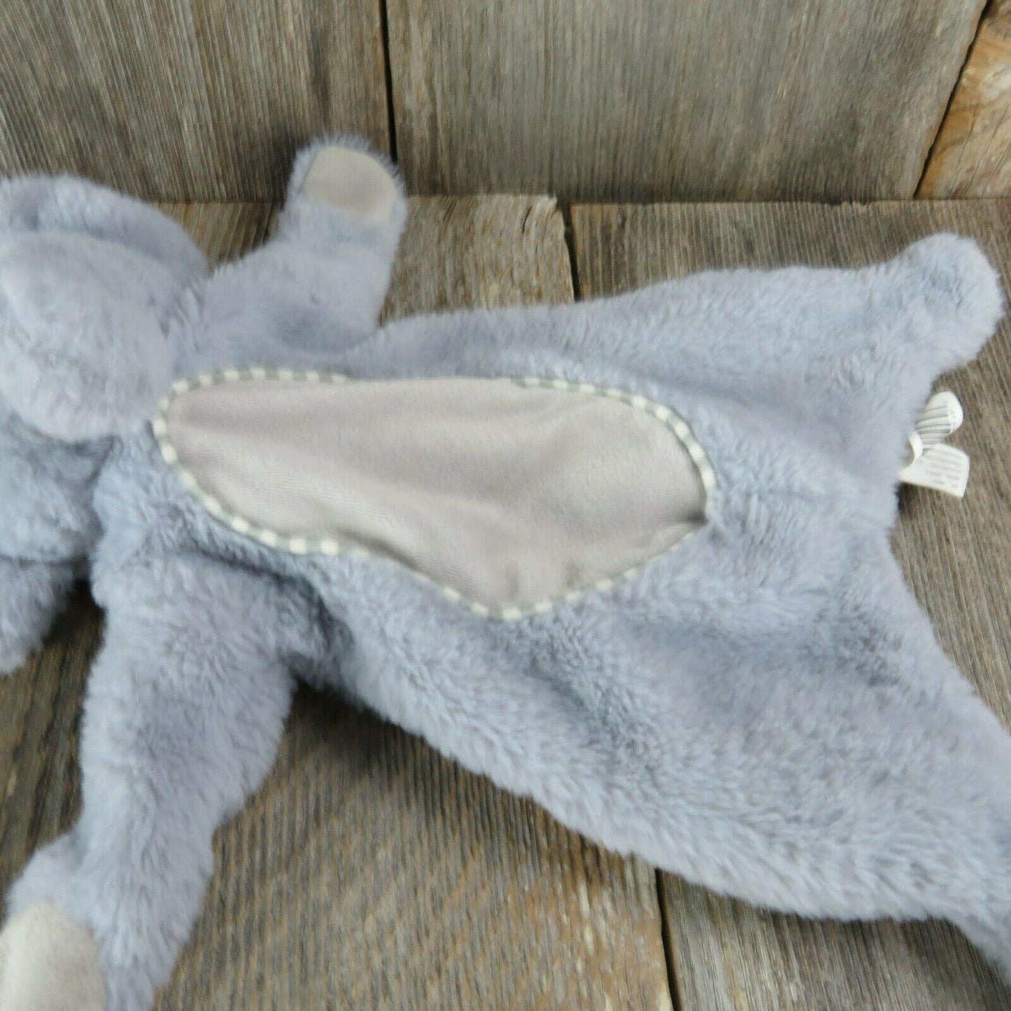 Gray Elephant Plush Rattle Lovie Blanket Stuffed Animal Lovey Security Kellytoy Stuffed Animal