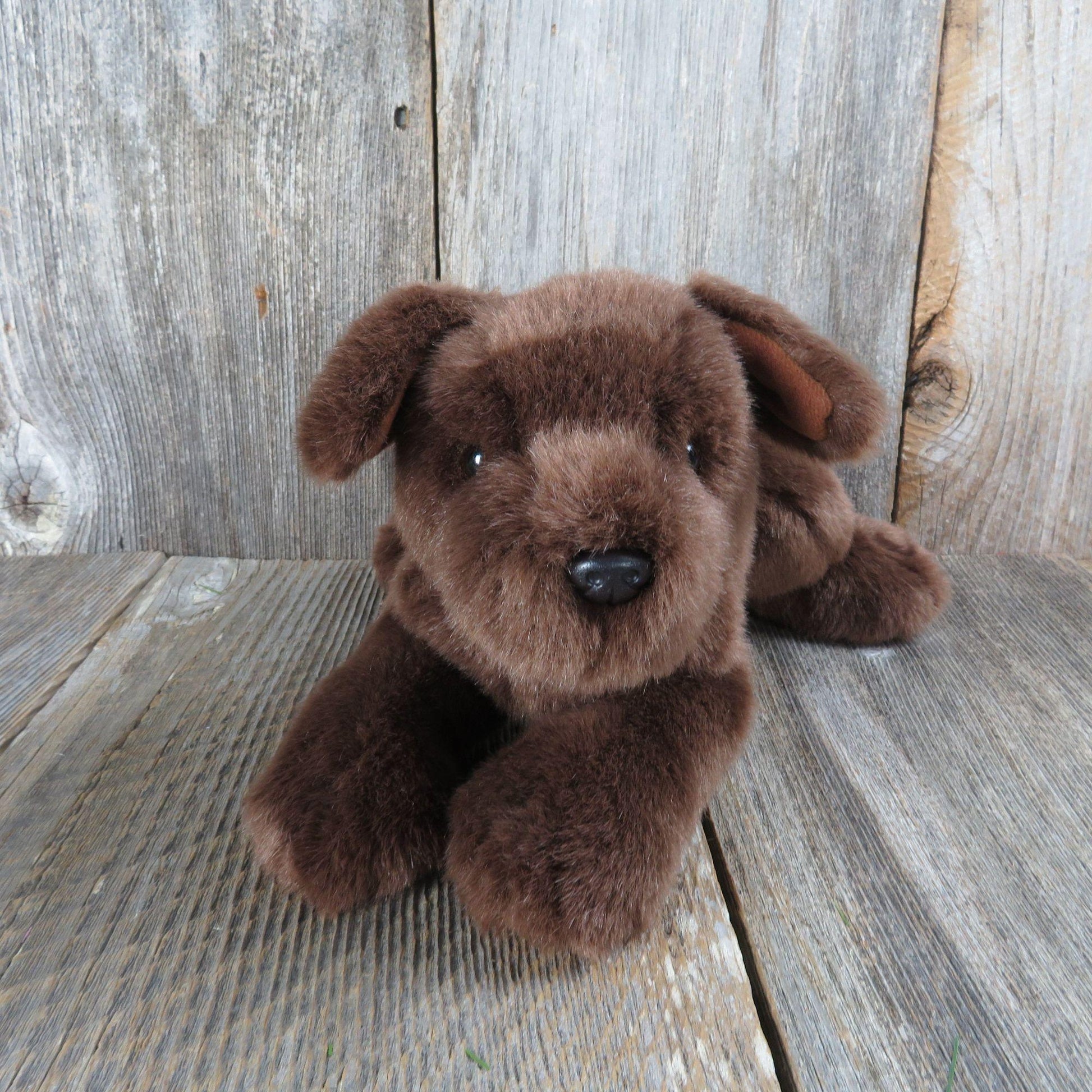 Vintage Puppy Dog Plush Diggity Brown Labrador Stuffed Animal Gund