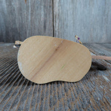 Load image into Gallery viewer, Vintage Wood Santa in Rocking Chair Ornament Reindeer Sleeping Wooden Christmas