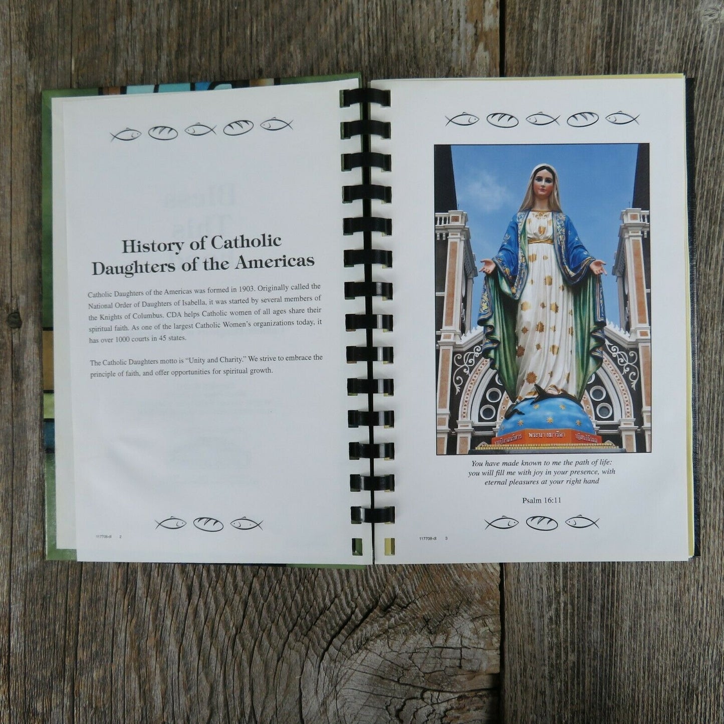 Catholic Daughters of the Americas Cookbook Bless This Food Church Recipes 2011