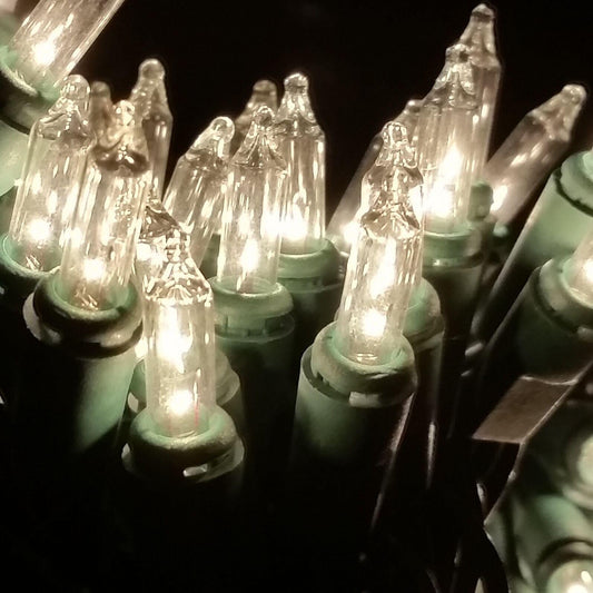 Clear Twinkle String Lights Christmas Party Holiday Wedding 100 SEE VIDEO