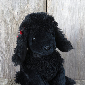 Poodle Dog Gigi Plush Ty Beanie Buddies Buddy Puppy Black Stuffed Animal Doll