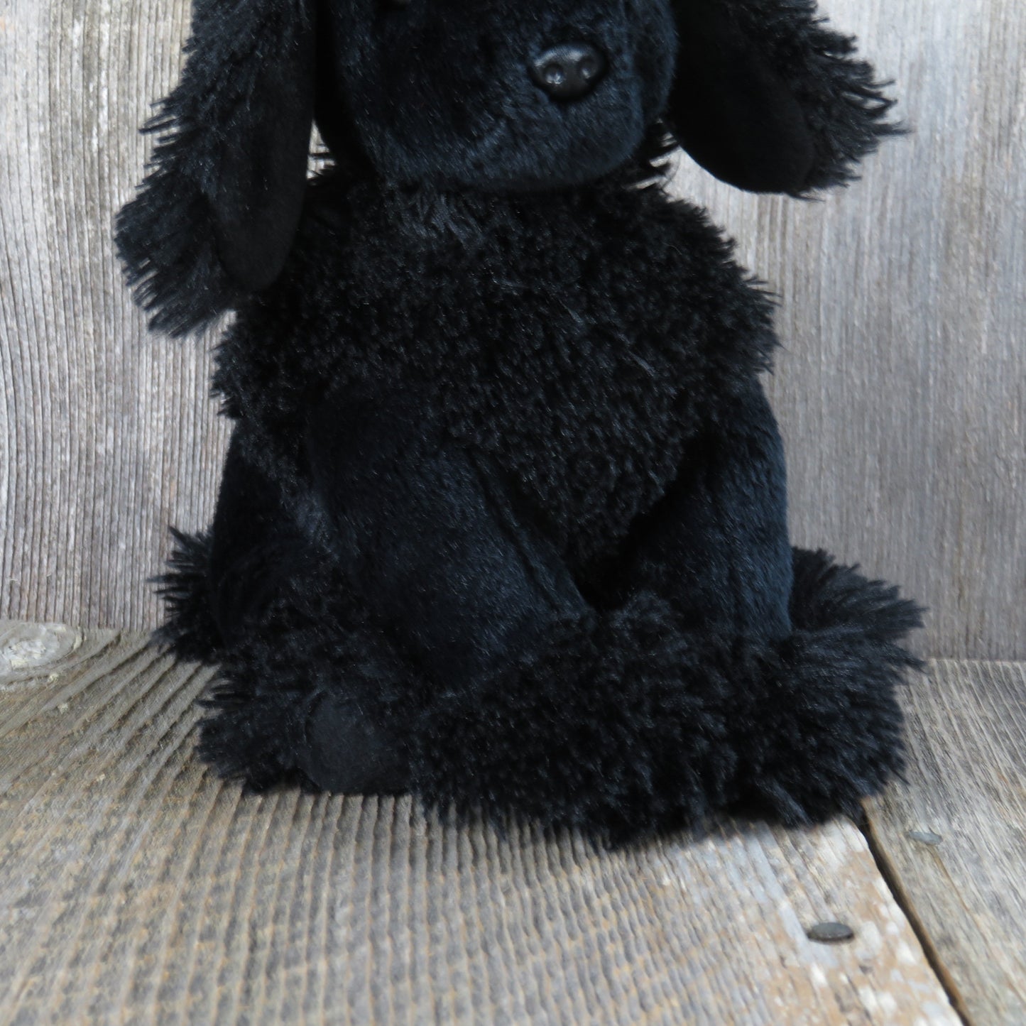 Poodle Dog Gigi Plush Ty Beanie Buddies Buddy Puppy Black Stuffed Animal Doll
