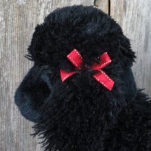 Load image into Gallery viewer, Poodle Dog Gigi Plush Ty Beanie Buddies Buddy Puppy Black Stuffed Animal Doll