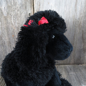 Poodle Dog Gigi Plush Ty Beanie Buddies Buddy Puppy Black Stuffed Animal Doll