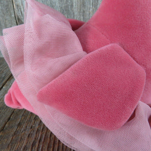 Fancy Flamingo Bird Plush Ballerina Jelly Cat Blue Dancer Tutu Stuffed Animal