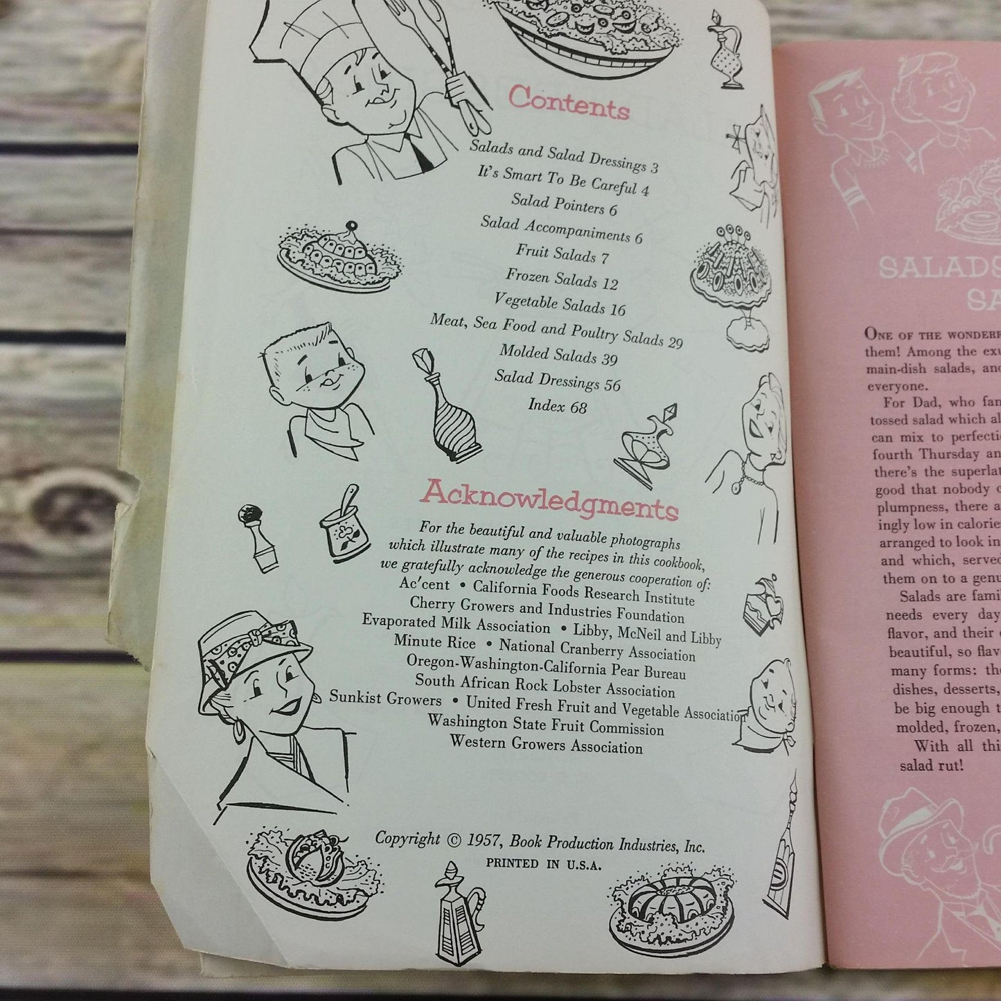 Vintage Cookbooks Lot of 3 Culinary Arts Institute Casseroles Salads 1955 1956 1957