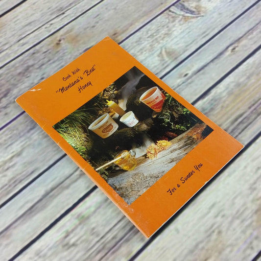 Vintage Cookbook Cook with Montanas Best Honey Recipes Promo Booklet 1990s - At Grandma's Table