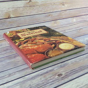 Vintage Cookbook The Best of Sunset First Printing 1987 Hardcover Recipes Magazine of Western Living