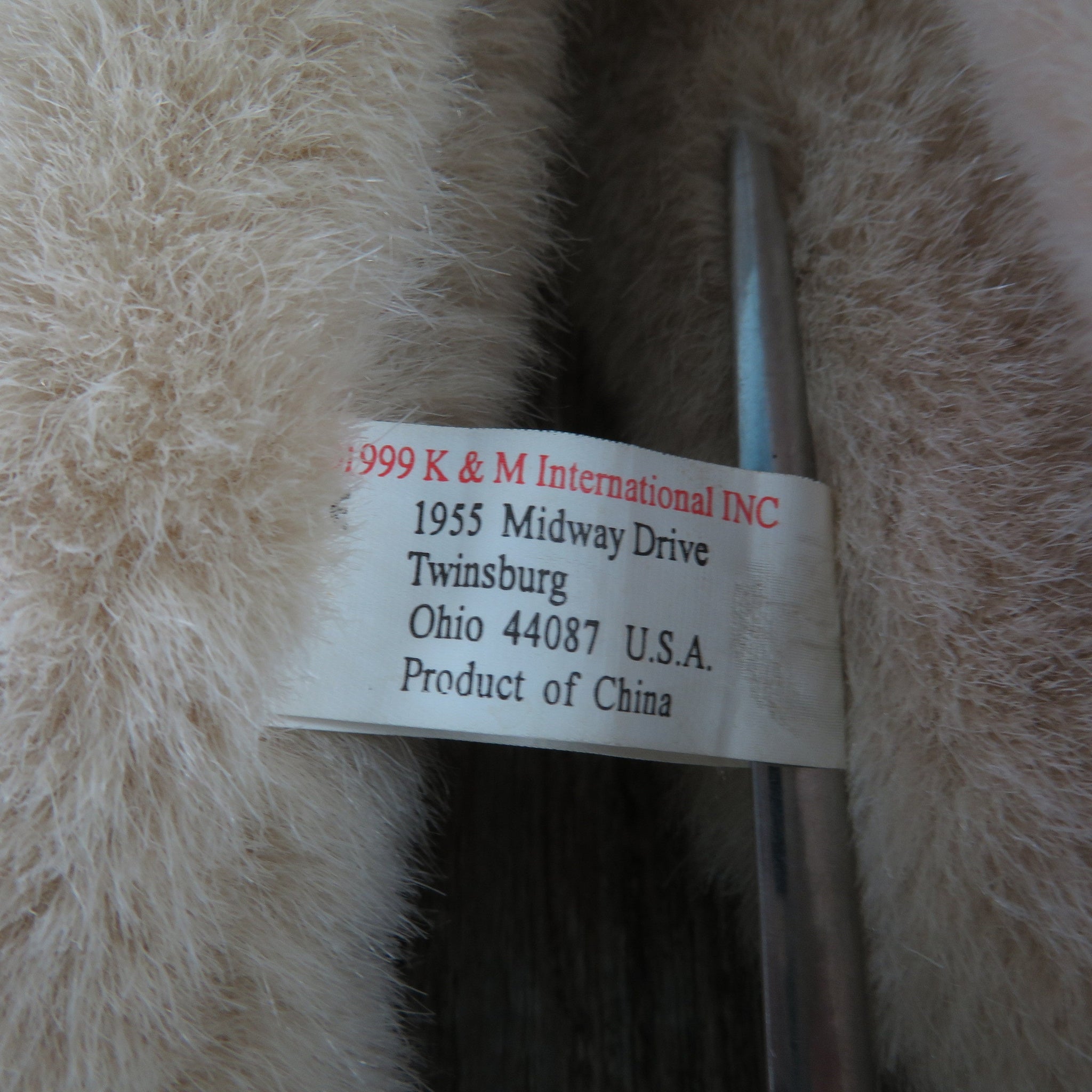 Vintage Spider Monkey Plush K & M International Stuffed Animal Hug Lon